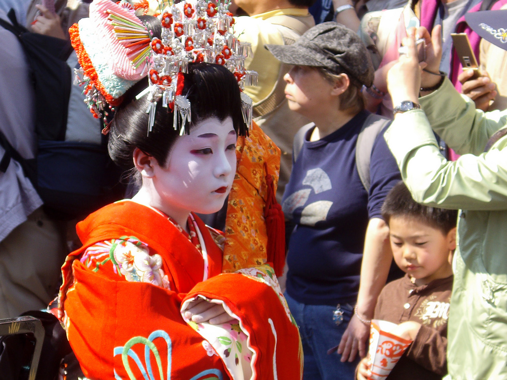 Geisha in Tokyo: Kamuro 禿